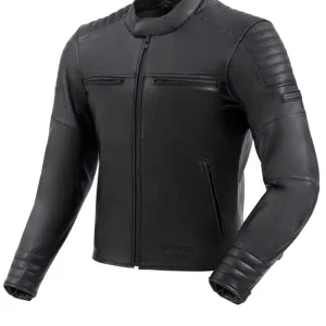 Kurtka motocyklowa skórzana Rebelhorn Hunter II czarna Hit sprzedaży
