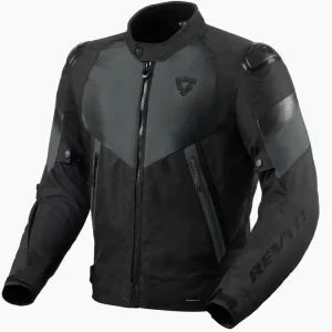 Kurtka motocyklowa tekstylna REV’IT! Control H2O czarno-szara Zamów dziś