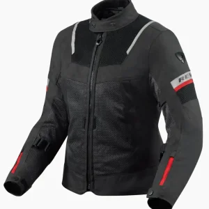 Promocja Kurtka motocyklowa damska tekstylna REV’IT! Tornado 4 H2O czarno-szara