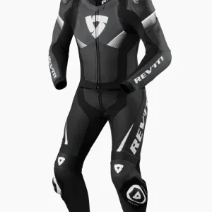 Kombinezon motocyklowy dwuczęściowy REV’IT! Argon 2 czarno-biały Premium