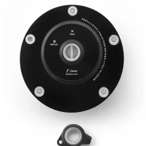 Korek wlewu paliwa Rizoma Street do wybranych modeli Hondy czarny Obniżka ceny