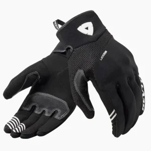 Rękawice motocyklowe damskie letnie REV’IT! Endo czarno-białe Premium