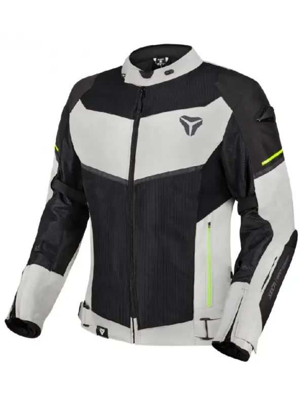 Kurtka motocyklowa tekstylna Seca Stream Evo szara Hit sprzedaży