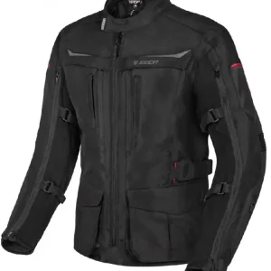 Najlepsza cena Kurtka motocyklowa tekstylna Seca Discovery czarna