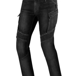 Do wyczerpania zapasów Jeansy motocyklowe Shima Giro 2.0 Urban czarne
