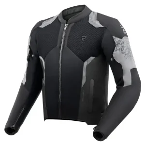 Promocja Kurtka motocyklowa tekstylna Rebelhorn Jax czarno-szara