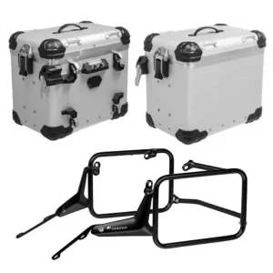 Zestaw: kufry boczne aluminiowe Zega Evo "And-S" 45/45 + stelaż Touratech do BMW R 1300 GS (23-) [poj.: 2 x 45 l] Oferta