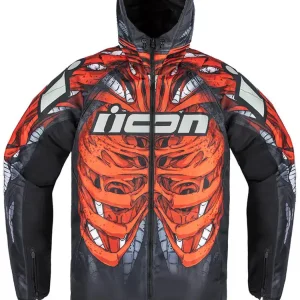 Ostatnia szansa Kurtka motocyklowa tekstylna Icon Airform Manik'RR czerwona