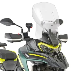 Wysoka jakość Szyba motocyklowa GIVI Airflow regulowana do Benelli TRK 702 / X (23-) przezroczysta