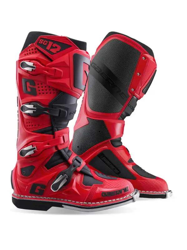 Buty enduro Gaerne SG-12 czerwono-czarne Darmowy zwrot