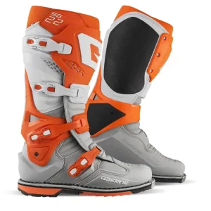 Buty enduro Gaerne SG-22 pomarańczowo-biało-szare Oferta limitowana