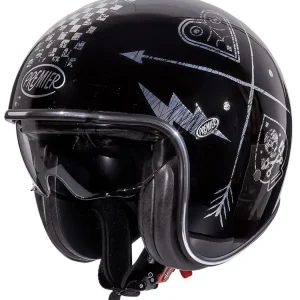 Hit sprzedaży Kask otwarty Premier Vintage NX SC czarno-niebieski