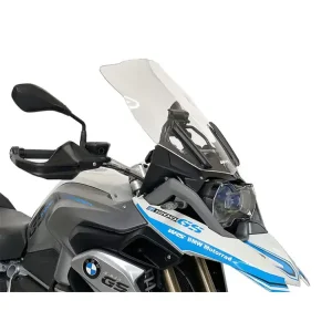Bezpieczne zakupy Szyba motocyklowa WRS Touring do BMW R1200GS/ Adventure (13-18), R1250GS / Adventure (18-23) przezroczysta