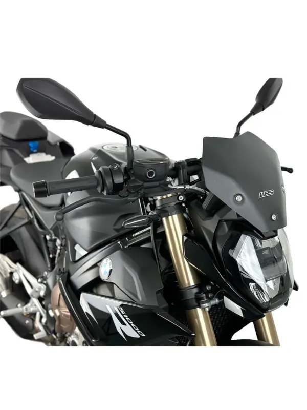 Bezpieczne zakupy Szyba motocyklowa WRS Sport BMW S 1000 R (22-24)/ M 1000 R (23-24) czarna matowa