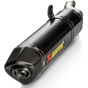 Nowy Tłumik motocyklowy Akrapović Slip-On Line Honda CB 400 X/ 500 X (16-19)/ CBR 400/ 500 R (16-19) [włókno węglowe] czarny