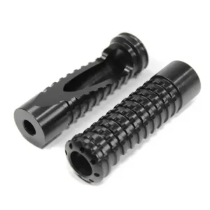 Podnóżki sportowe GILLES UF-18 aluminiowe czarne Ostatnie sztuki