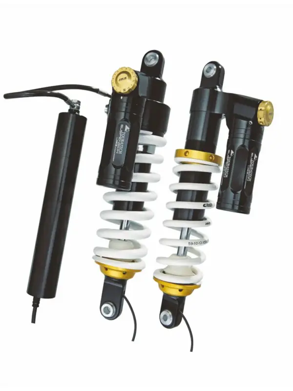 Zestaw amortyzatorów przód+tył DSA / Plug & Travel Evo Touratech BMW R1200GS / R1250GS (13-24) Ostatnie sztuki