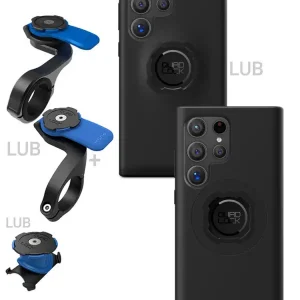 Ekspresowa dostawa Zestaw rowerowy: etui na telefon Samsung Galaxy S24 Ultra + mocowanie Quad Lock