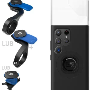 Do wyczerpania zapasów Zestaw rowerowy: etui MAG na telefon Samsung Galaxy S24 Ultra (magnetyczne) + wodoodporny pokrowiec MAG + mocowanie Quad Lock