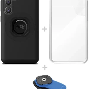 Darmowy zwrot Zestaw: etui MAG na telefon Samsung Galaxy S24 (magnetyczne), wodoodporny pokrowiec MAG oraz uchwyt kulowy Quad Lock