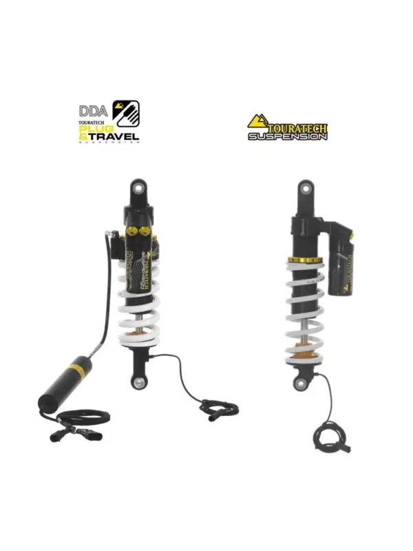 Zestaw amortyzatorów przedni+tylny DDA / Plug & Travel Touratech BMW R1200GS Adventure (17-21) /R1250GS Adventure (17-24) Bezpieczna płatność