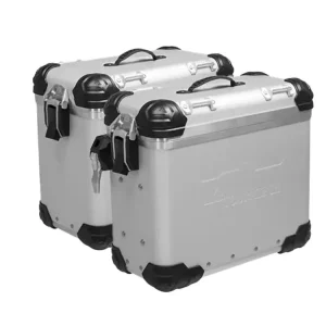 Do wyczerpania zapasów Zestaw kufrów bocznych aluminiowych Touratech ZEGA Evo "And-S" [prawy: 38l; lewy: 45l]