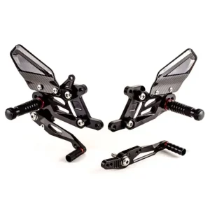 Zestaw regulowanych podnóżków z dźwigniami GILLES FXR-BM04 BMW S 1000 R (17-20)/ S 1000 RR (17-18) czarny Tylko dziś