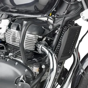 Gmole silnika Kappa Royal Enfield Super Meteor 650 (23-)/ Shotgun 650 (24-) czarne Hit cenowy