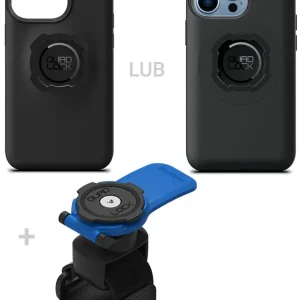 Zestaw: etui na telefon iPhone 13 Pro + uchwyt Quad Lock montowany za pomocą paska z szybkozłączką Łatwy zwrot