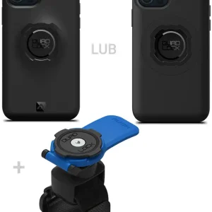 Zestaw: etui na telefon iPhone 12 / 12 Pro + uchwyt Quad Lock montowany za pomocą paska z szybkozłączką Wybór klientów