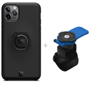 Oferta czasowa Zestaw: etui na telefon iPhone 11 Pro Max + uchwyt Quad Lock montowany za pomocą paska z szybkozłączką
