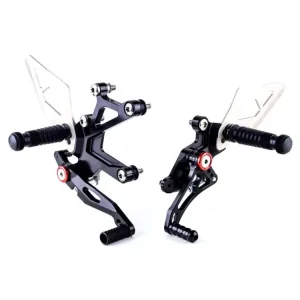 Zestaw regulowanych podnóżków z dźwigniami GILLES FXR-K06 Kawasaki EX 400 Ninja (18-23)/ KRT Edition (18-20) czarny Zamów teraz