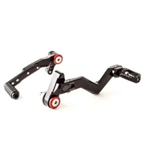 Oferta czasowa Zestaw dźwigni hamulca i zmiany biegów GILLES RCT-D02-SB-KIT Ducati Multistrada 950 S (19-21)/ 1260/ S (18-20) czarno-czerwone