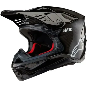 Kask enduro Alpinestars MX Supertech M10 Solid czarny Sprawdź teraz
