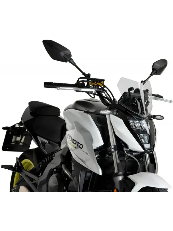 Owiewka motocyklowa turystyczna PUIG Naked New Generation CFMoto 650 NK (21-) przezroczysta Bezpieczna płatność