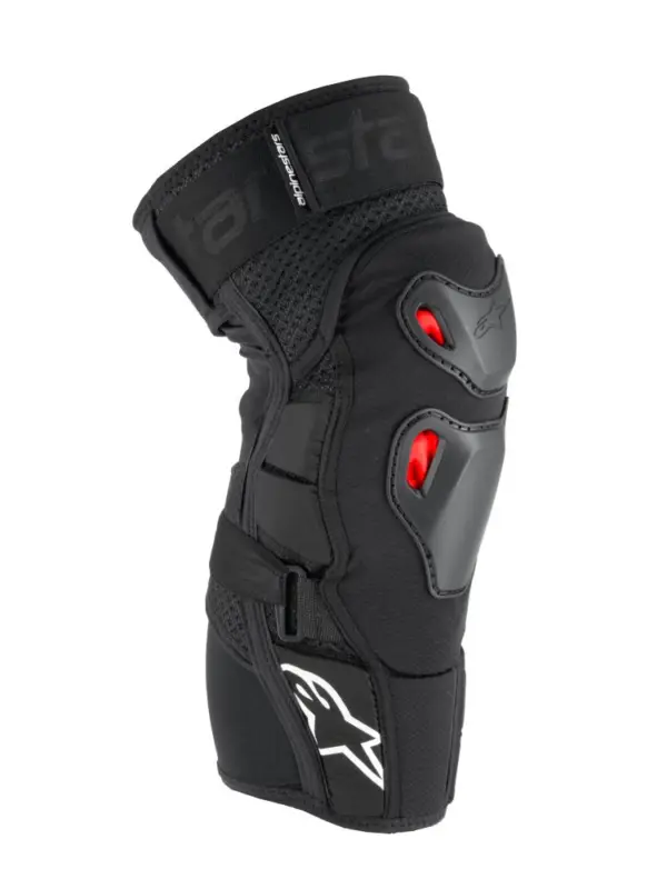 Popularny Nakolanniki Alpinestars Bionic Pro Plasma czarno-czerwono-białe