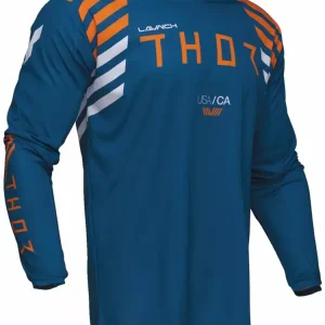 Bestseller Bluza enduro Thor Launchmode Zone niebieska