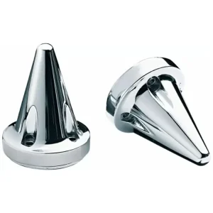 Ostatnia szansa Końcówki kierownicy Kuryakyn Stiletto do manetek ISO aluminiowe chromowane