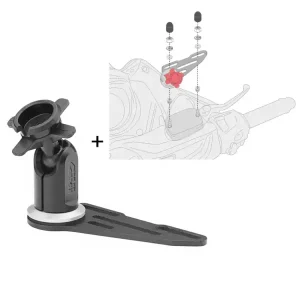 Uniwersalne mocowanie GIVI Smart Mount RC do montażu uchwytów S954SK, S956SK, S957SK, S958SK, S604 [adapter 03VKIT w zestawie] Darmowy zwrot