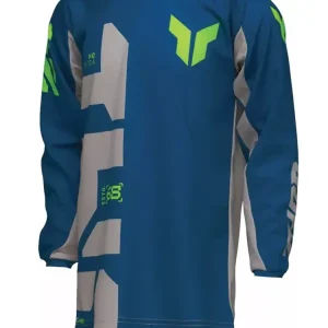 Bluza enduro dziecięca Thor Launchmode Forge niebieska Super okazja