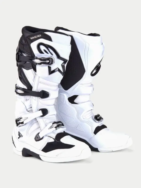Wybór klientów Buty enduro Alpinestars MX Tech 7 białe