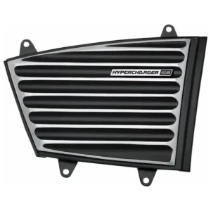 Okazja Nakładka ozdobna Kuryakyn do filtra powietrza Hypercharger ES aluminiowa czarno-chromowana