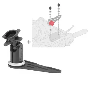Uniwersalne mocowanie GIVI Smart Mount RC do montażu uchwytów S954SK, S956SK, S957SK, S958SK, S604 [adapter 02VKIT w zestawie] Premium