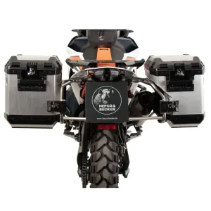 Zestaw: kufry boczne + stelaże Hepco&Becker Xplorer Cutout KTM 790 Adventure (24-) srebrne Oferta