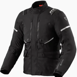 Szybka wysyłka Kurtka motocyklowa tekstylna REV’IT! Vertical GTX czarno-szara