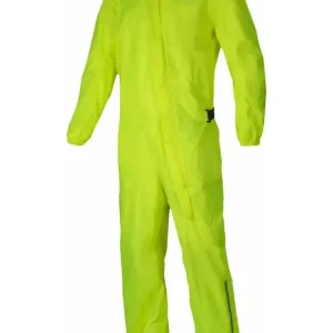 Nie przegap Kombinezon przeciwdeszczowy motocyklowy Alpinestars Hurricane v2 jednoczęściowy fluo