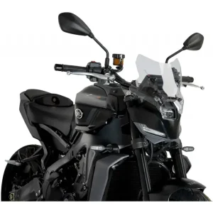 Bestseller Szyba motocyklowa sportowa PUIG Yamaha MT-09 (24-)/ MT-09 SP (24-)/ MT-09 Y-AMT (24-) przezroczysta