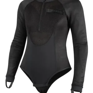 Dodaj do koszyka Body damskie z ochraniaczami Pando Moto Bia czarne