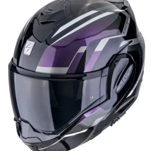 Kask szczękowy Scorpion Exo-Tech Evo Furio Chameleon czarny Nie przegap