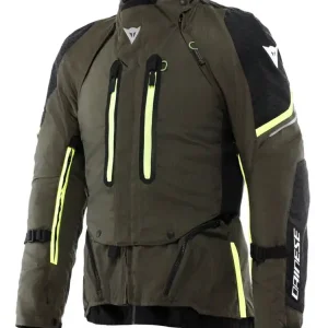 Kurtka motocyklowa tekstylna Dainese Super Adventure Absoluteshell brązowo-czarno-żółta Oferta